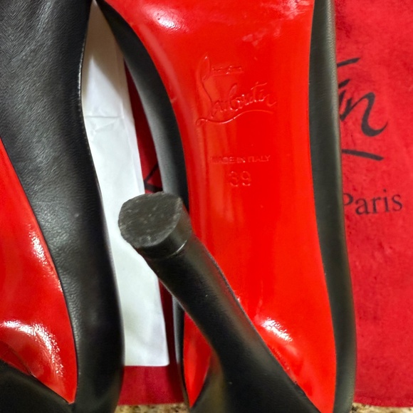 Almost New…Christian Louboutin Apostrophe 100 Nappa Pump - Picture 8 of 16